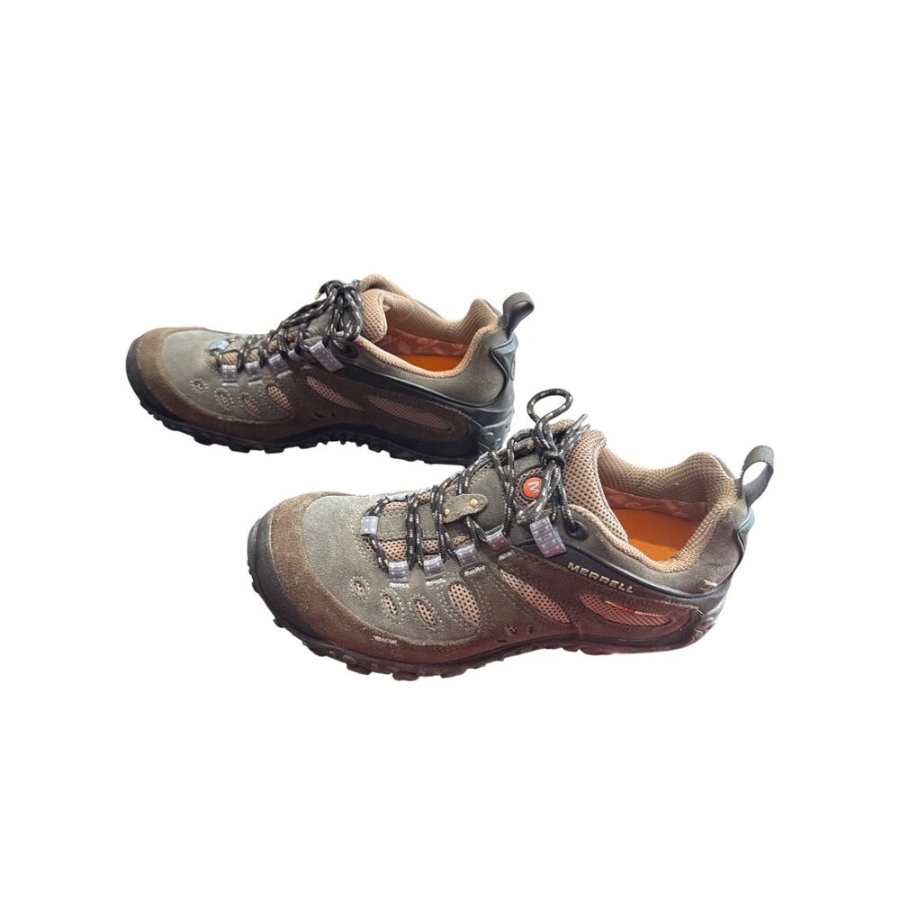 Merrell Womens Gore-Tex Brown Hiking Shoes Size 8.5 - Picture 3 of 16